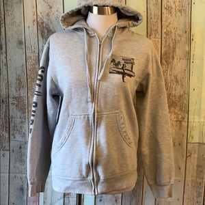 Surf Zippered Hoodie